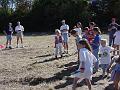 Morgan Carter pumpkin bowling